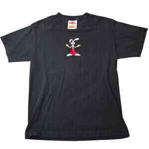 The HundredsWho Framed Roger Rabbit black tee men's size medium